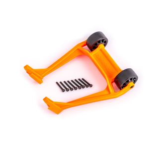 Assembled Orange Wheelie Bar w/ Hardware