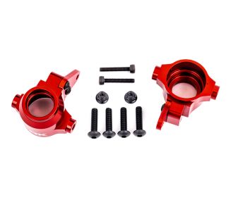 Red Aluminum Steering Blocks (L&R)
