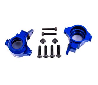 Blue Aluminum Steering Blocks(L&R)