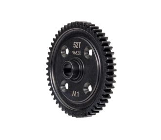 52-Tooth Machined Steel Spur Gear (1.0 Mod)