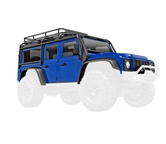TRX-4M Land Rover Defender Assembled Blue Body