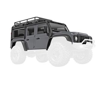 TRX-4M Land Rover Defender Assembled Silver Body
