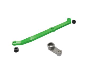 Green Aluminum Steering Link & Metal Servo Horn