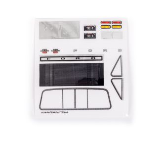 TRX-4M Ford F-150 Decal Sheet