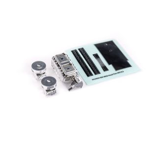 TRX-4MT Chrome Engine Detail