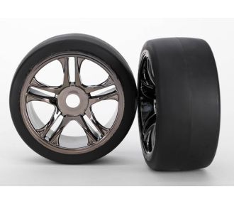 T&W REAR (SS BLK CH SLICK)