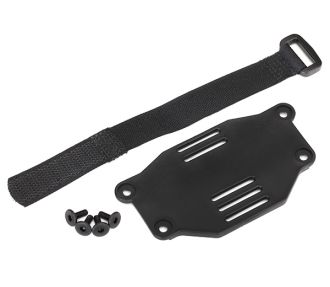 BATTERY PLATE/ BATTERY STRAP/ 3X8 FLATHEAD SCREWS