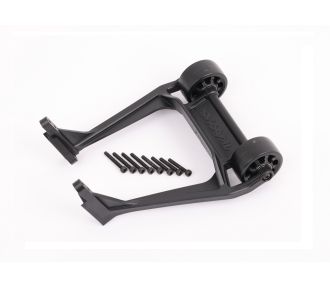 Assembled Black Wheelie Bar w/ Hardware