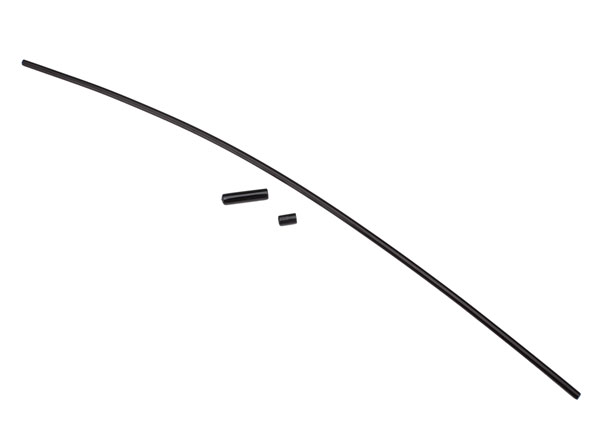 Black Antenna Tube & Cap