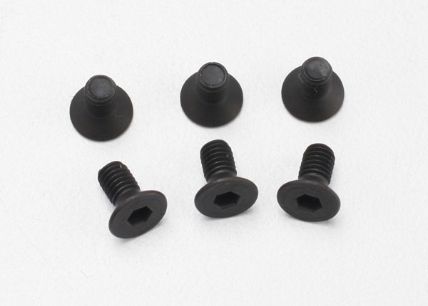 Countersunk Machine Screws 3x6 mm (6) Countersunk Machine Screws 3x6 mm (6)