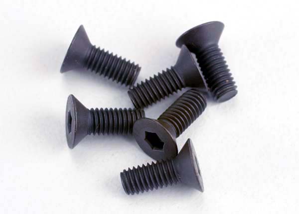 Countersunk Machine Screws 3x8 mm (6) Countersunk Machine Screws 3x8 mm (6)