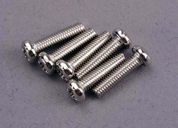 Round-Head Machine Screws 3x12 mm (6) Round-Head Machine Screws 3x12 mm (6)