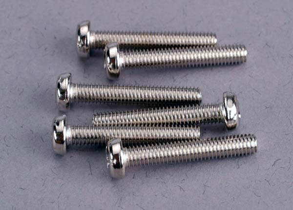 Round-Head Machine Screws 3x18 mm (6)