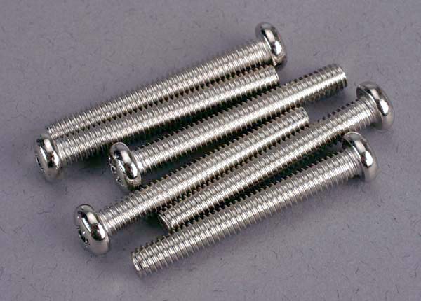 Screws Round-Head 4x30mm (6) Screws Round-Head 4x30mm (6)