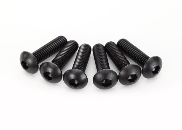 Button-Head Machine Screws 4x15 mm (6)