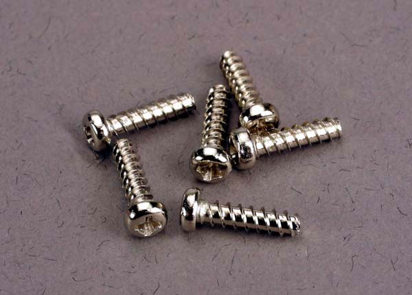 Round-Head Self-Tapping Screws 2.6x10 mm (6)
