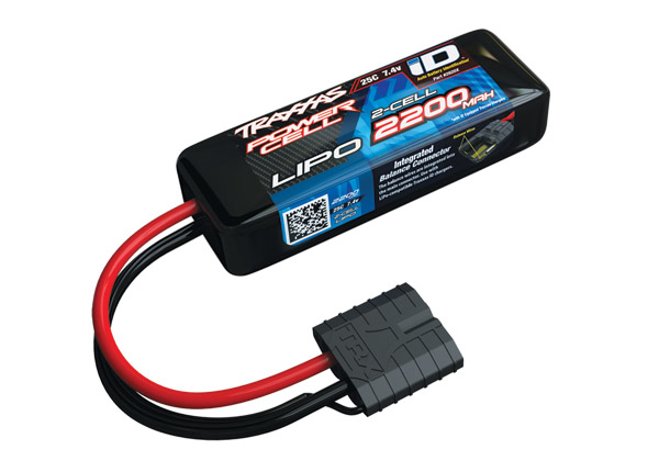 2200 mAh 7.4 Volt 2-Cell LiPo Battery
