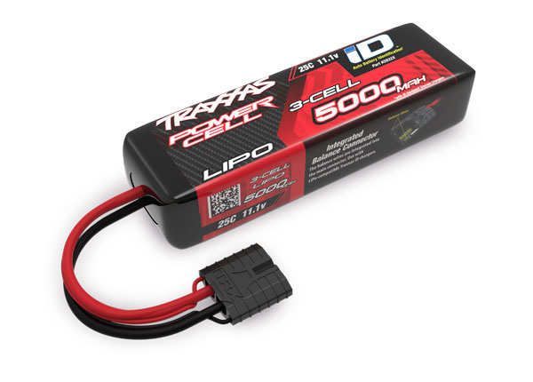 5000 mAh 11.1 Volt 3-Cell LiPo Battery