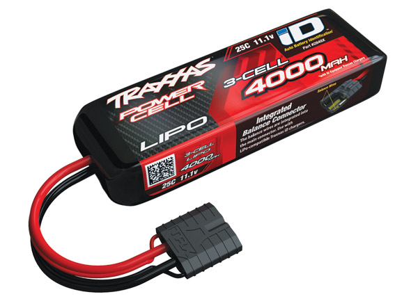 4000 mAh 11.1 Volt 3-Cell LiPo Battery