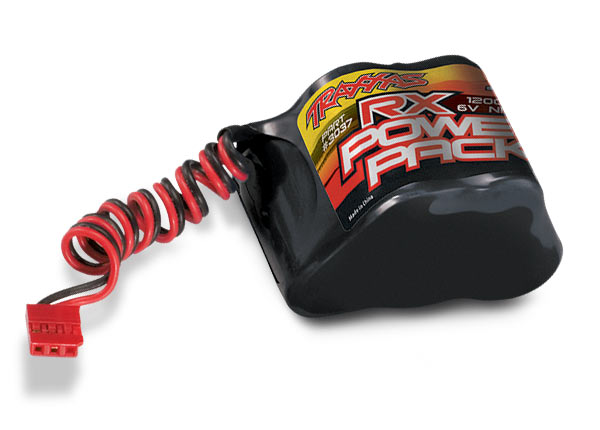 1200 mAh 6 Volt 5-Cell NiMH Receiver Battery