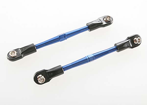 59 mm Blue Aluminum Toe Links (2)