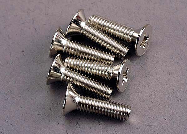 Countersunk Machine Screws 4x15 mm (6) Countersunk Machine Screws 4x15 mm (6)