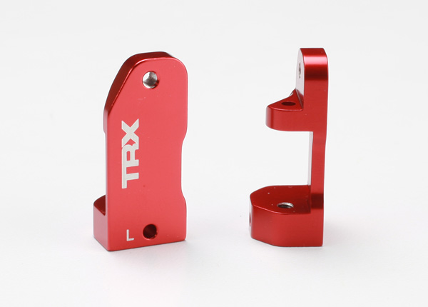 Red Aluminum Caster Blocks (L&R)