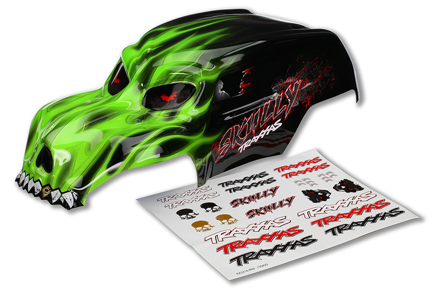 Body Skully Green Decal Sheet Body Skully Green Decal Sheet