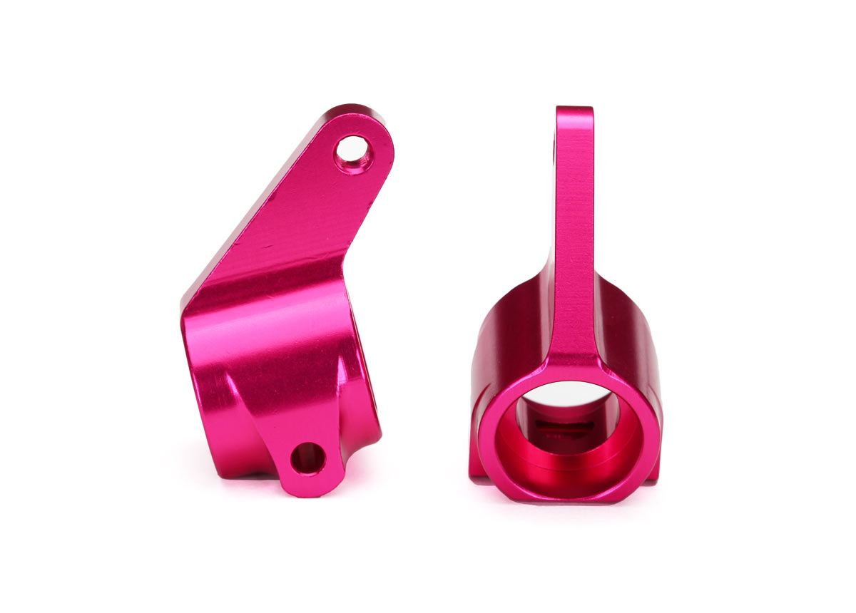 Pink Aluminum Steering Blocks (L&R)