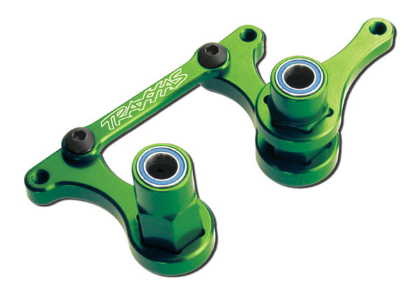 Green Aluminum Steering Bellcranks