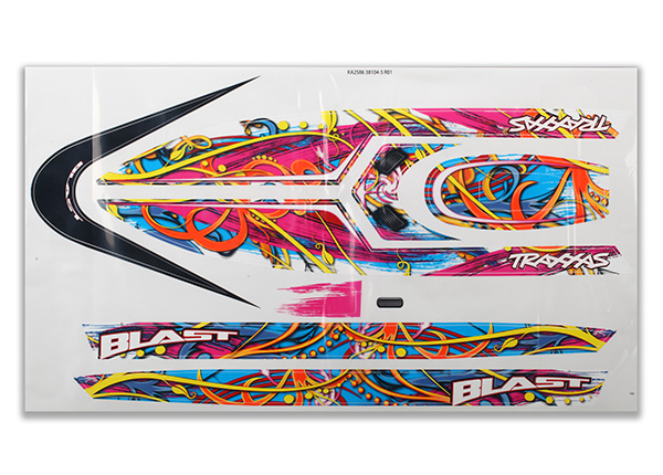 Blast Swirl Decal Set