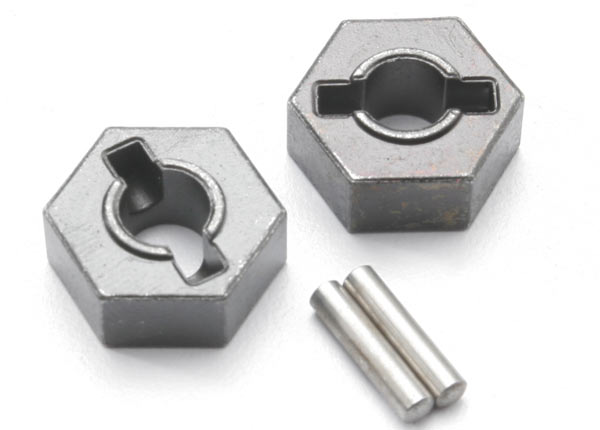 14 mm Steel Wheel Hubs with Pins (2)