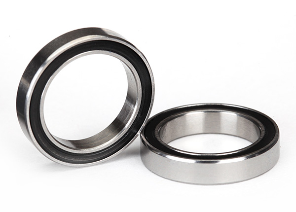 Black-Seal Ball Bearings 15x21x4 mm (2)