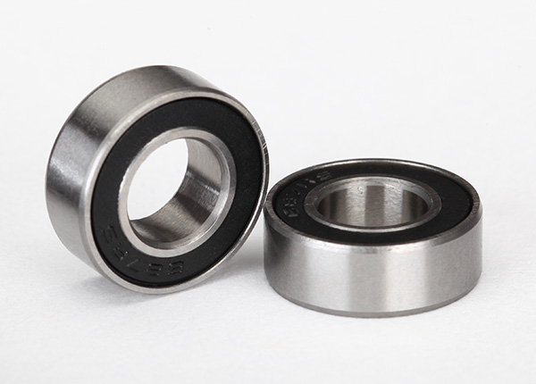 Black-Seal Ball Bearings 7x14x5 mm (2)