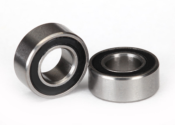 Black-Seal Ball Bearings 5x10x4 mm (2) Black-Seal Ball Bearings 5x10x4 mm (2)
