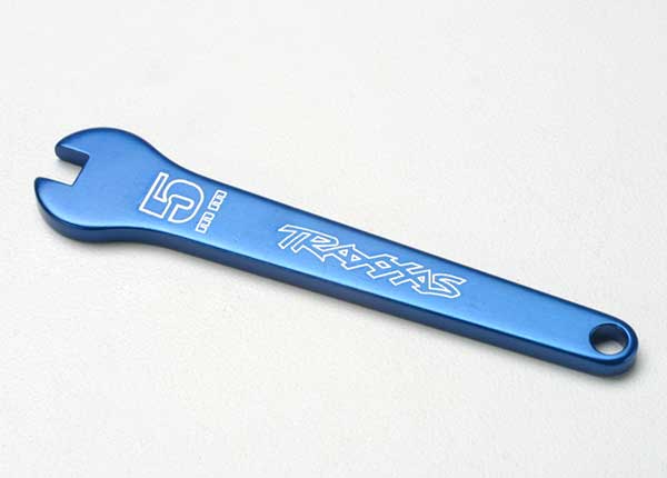 5 mm Blue Aluminum Flat Wrench 5 mm Blue Aluminum Flat Wrench