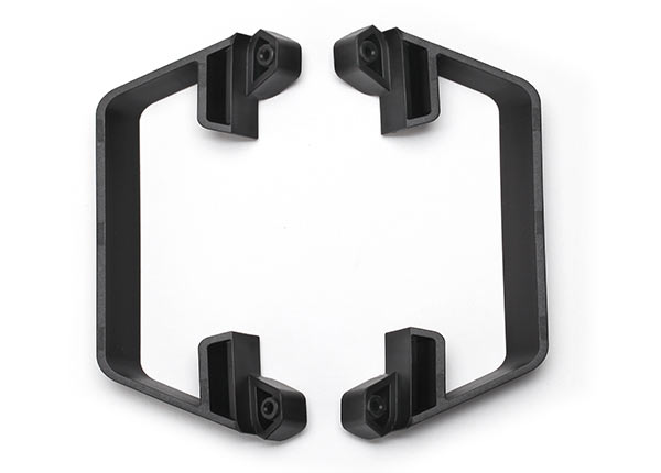Slash 2WD Black Low-CG Nerf Bars (2)