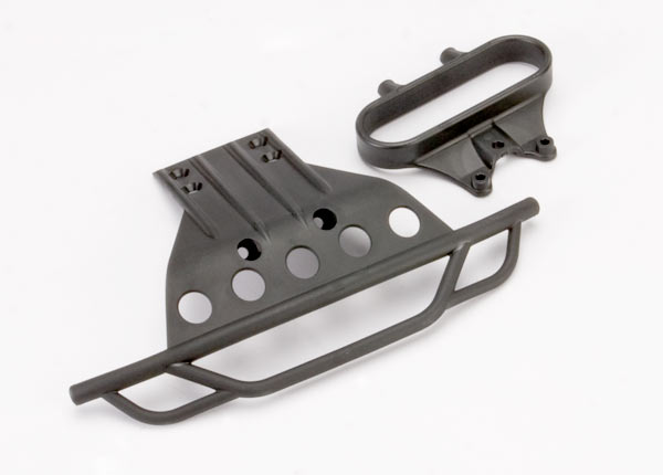 Slash 2WD Black Front Bumper with Mount
