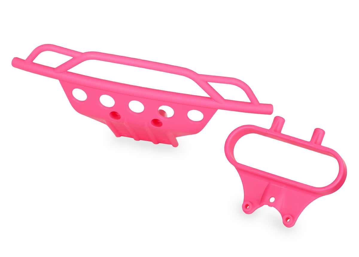 Slash 2WD Pink Front Bumper with Mount