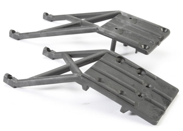 Black Front and Rear Skid Plates