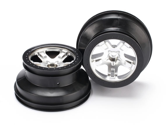 SCT Satin Chrome & Black Wheels (2)