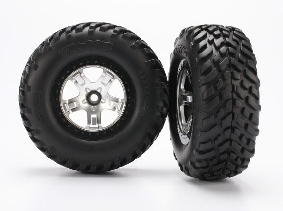 SCT Satin Chrome & Black Wheels (2)