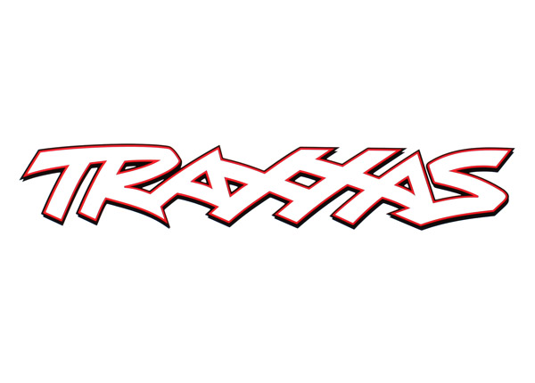 Traxxas 8in.  Whte Vnyl Stcker