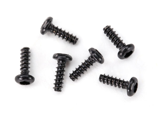Button-Head Self-Tapping Screws 1.6x5 mm (6)