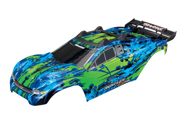 Rustler 4X4 VXL Green Body