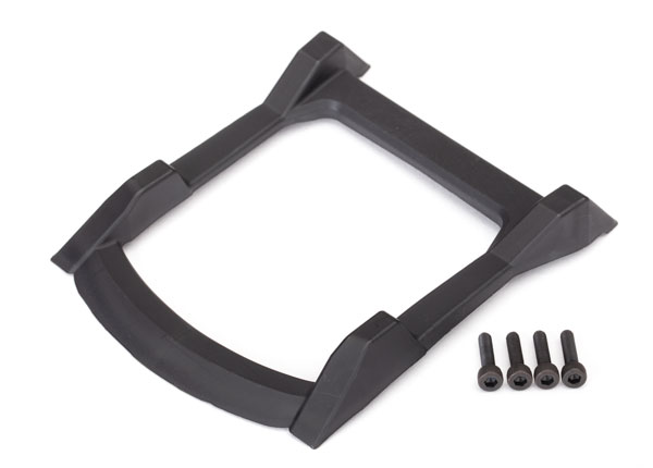 Rustler 4X4 Black Roof Skid Plate with Screws