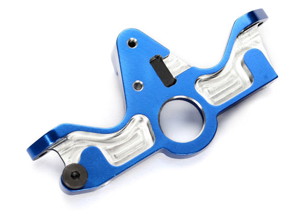 Blue Machined Aluminum Motor Mount