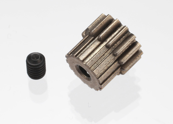 15-Tooth Pinion Gear (48-Pitch) 2.3 mm Bore 15-Tooth Pinion Gear (48-Pitch) 2.3 mm Bore