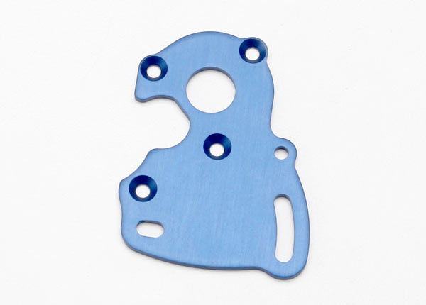 Blue Aluminum 1/16 Motor Plate Blue Aluminum 1/16 Motor Plate