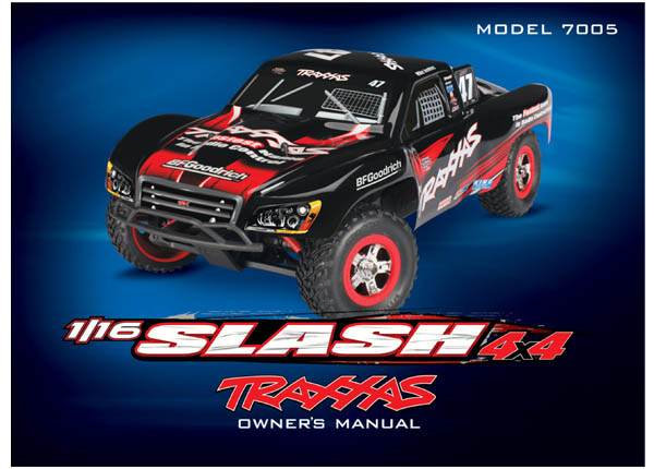 1/16 Slash Owner's Manual